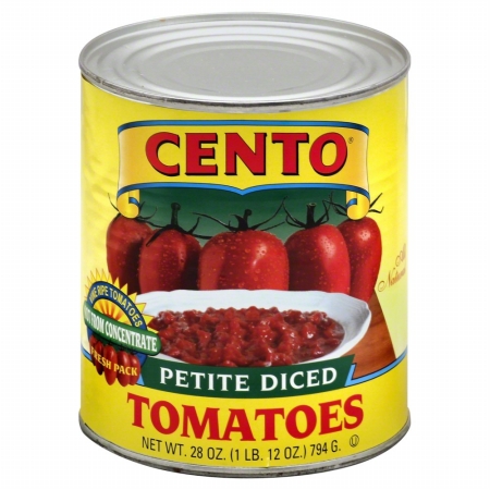 Picture of Cento 223320 Diced Petite Tomatoes- 28 oz.