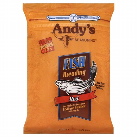 Picture of Andys 61844 5 lbs. Breading Fish Red