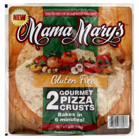 Picture of Mama Marys 113250 7 oz. Pizza Crust Gulten Free