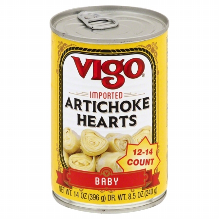 Picture of Vigo 229679 Baby Artichoke Hearts - 14 oz.