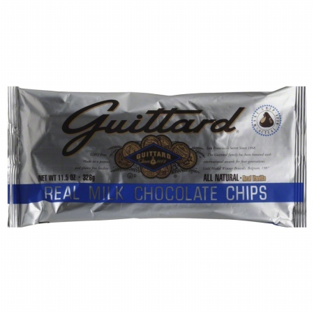 Picture of GUITTARD 81638 Real Milk Chocolate Chips - 11.5 oz.