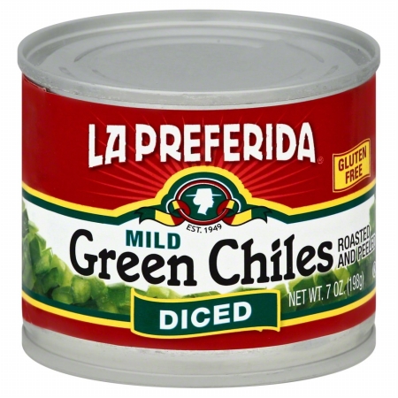Picture of LA PREFERIDA 268531 CHILES GREEN DICED - 7 oz.