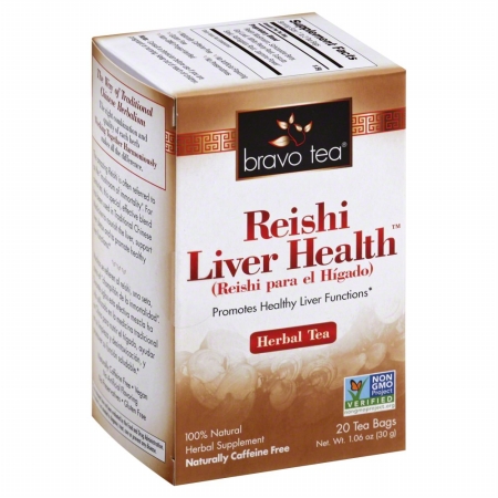 Picture of BRAVO TEAS 270763 Tea Reishi Liver Health&#44; 20 Bg