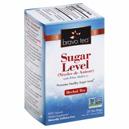 Picture of BRAVO TEAS 270757 Tea Sugar Level, 20 Bg