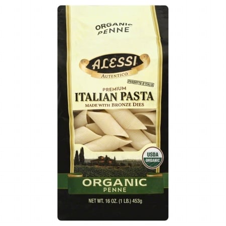 Picture of ALESSI 268445 16 oz. Organic Penne Italian Pasta Made With Bronze Dies