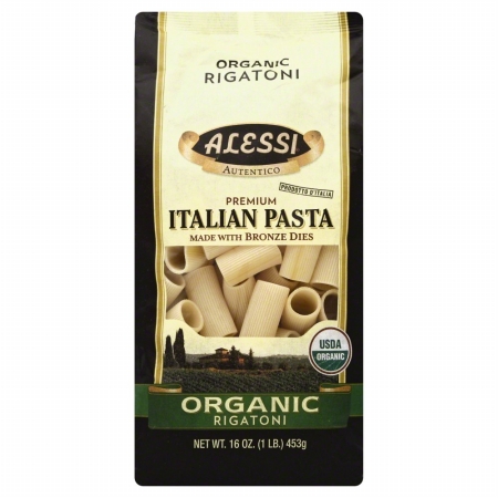 Picture of ALESSI 268447 16 oz. Organic Rigatoni Made with Bronze Dies