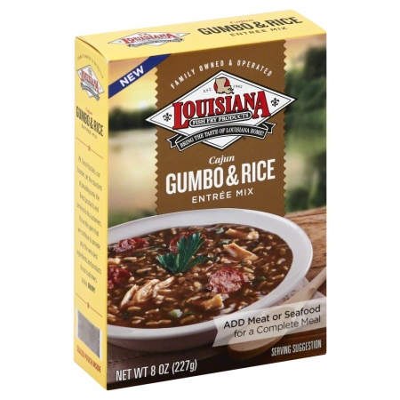 Picture of Louisiana 274518 8 oz. Gumbo With Rice