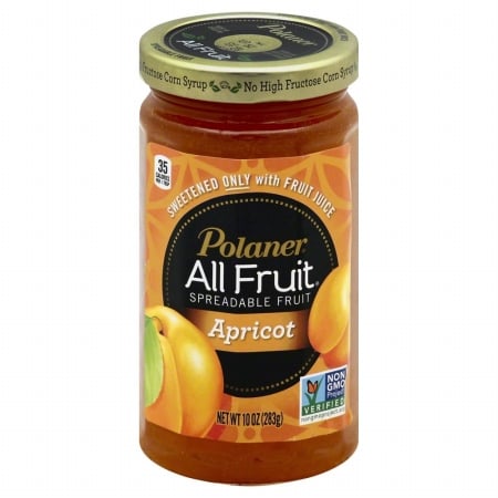 10 oz. All Fruit With Fiber Apricot Spreadable Fruit