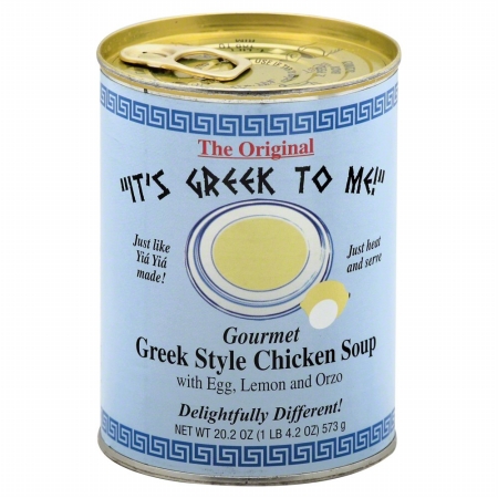 Picture of ITS GREEK TO ME 70047 20.2 oz. Soup Greek Style Chckn
