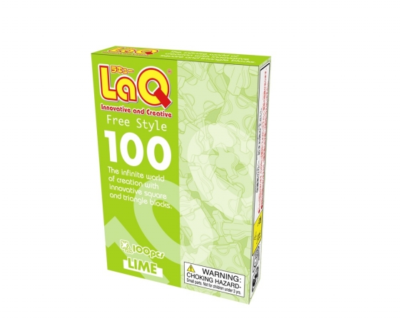Picture of LaQ LAQ000484 Free Style 100 - Lime - 2.19 oz.
