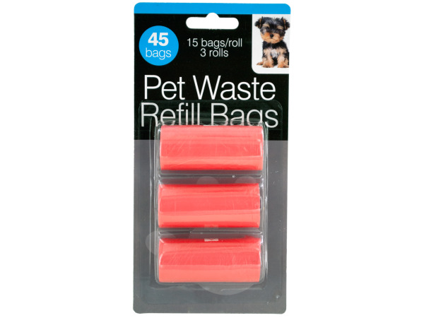 Picture of Bulk Buys DI537-96 Pet Waste Refill Bags&#44; 96 Piece -Pack of 96