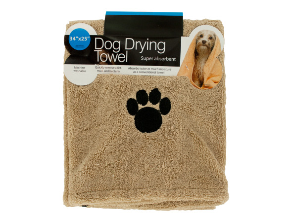 Picture of Bulk Buys OF663-4 Medium Super Absorbent Dog Drying Towel, 4 Piece -Pack of 4