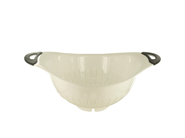 Picture of Bulk Buys OF480-4 Large Plastic Colander with Comfort Handles&#44; 4 Piece -Pack of 4