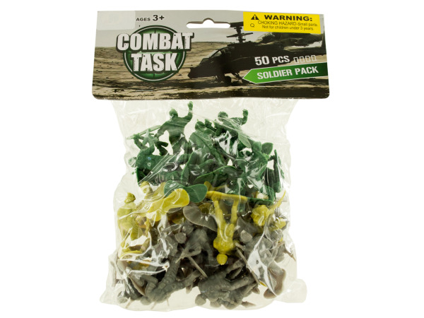 Picture of Bulk Buys KA301-72 Plastic Action Figures- 72 Piece -Pack of 72