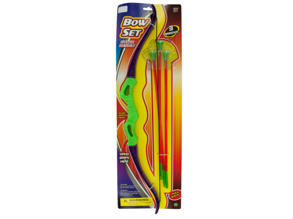 Picture of Bulk Buys OF615-12 Toy Bow Arrows Set- 12 Piece -Pack of 12