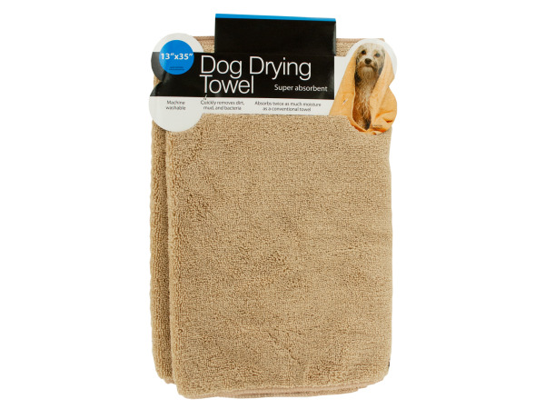 Picture of Bulk Buys OF664-12 Small Super Absorbent Dog Drying Towel, 12 Piece -Pack of 12