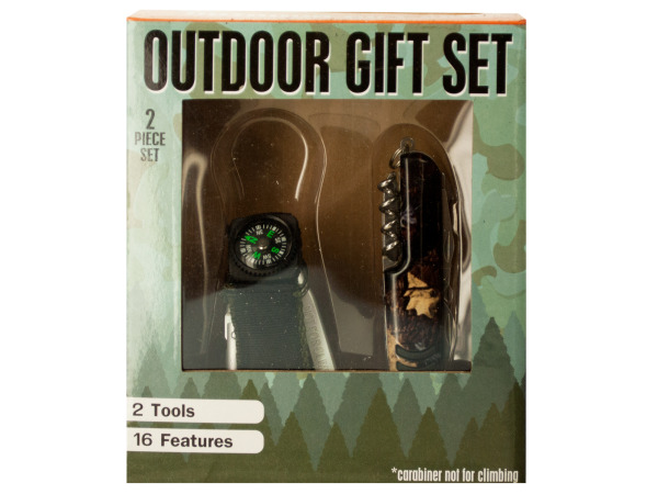 Picture of Bulk Buys GW317-2 Outdoor Multi-Function Tool Gift Set&#44; 2 Piece -Pack of 2