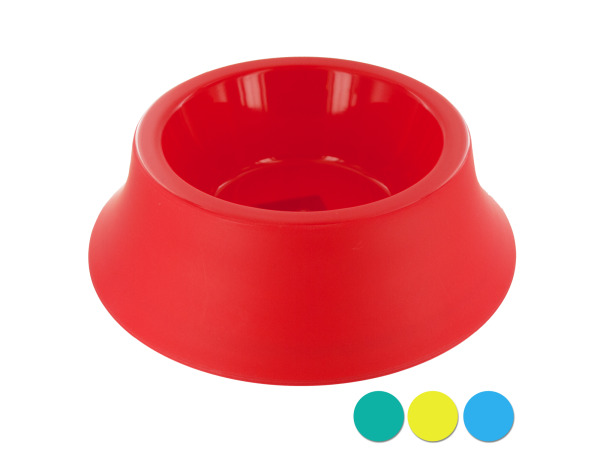 Picture of Bulk Buys DI437-12 Medium Size Round Plastic Pet Bowl&#44; 12 Piece -Pack of 12