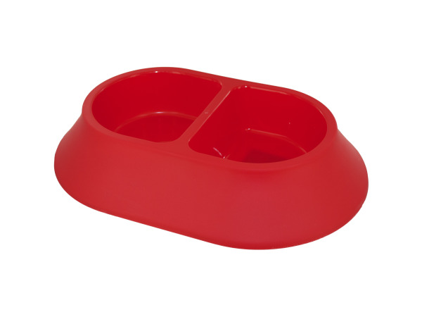 bulk buys DI438-12 Double-Sided Pet Dish, 12 Piece