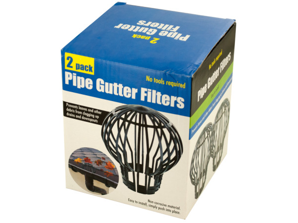 Picture of Bulk Buys OL451-12 Pipe Gutter Filters Set&#44; 12 Piece -Pack of 12