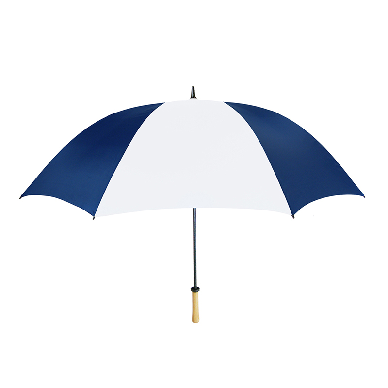 60-42-NBL-WH 42 in. Spectrum Auto Open Umbrella, Navy Blue & White