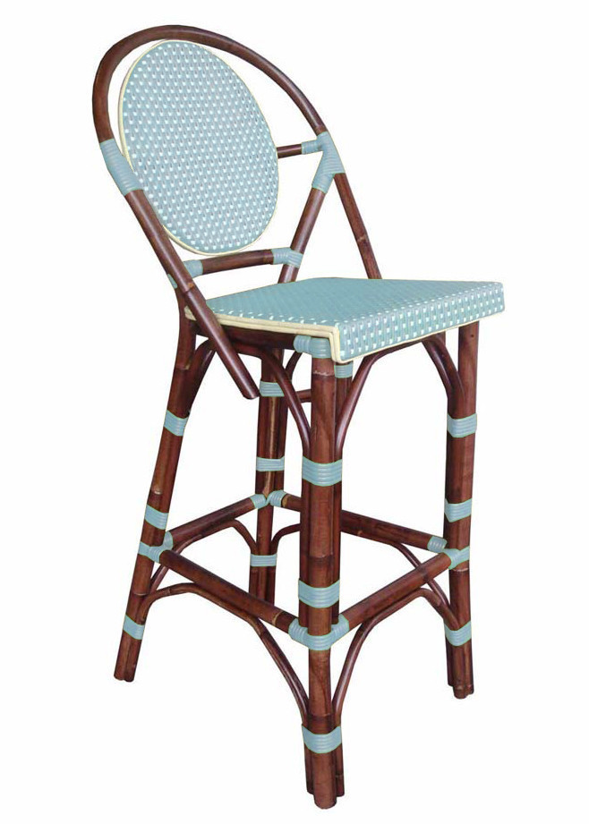 Paris Bistro Bar Stool - Blue