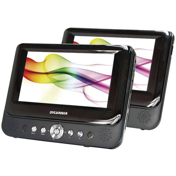 Picture of Sylvania SDVD9957 9 in. Dual-Screen Portable DVD Player