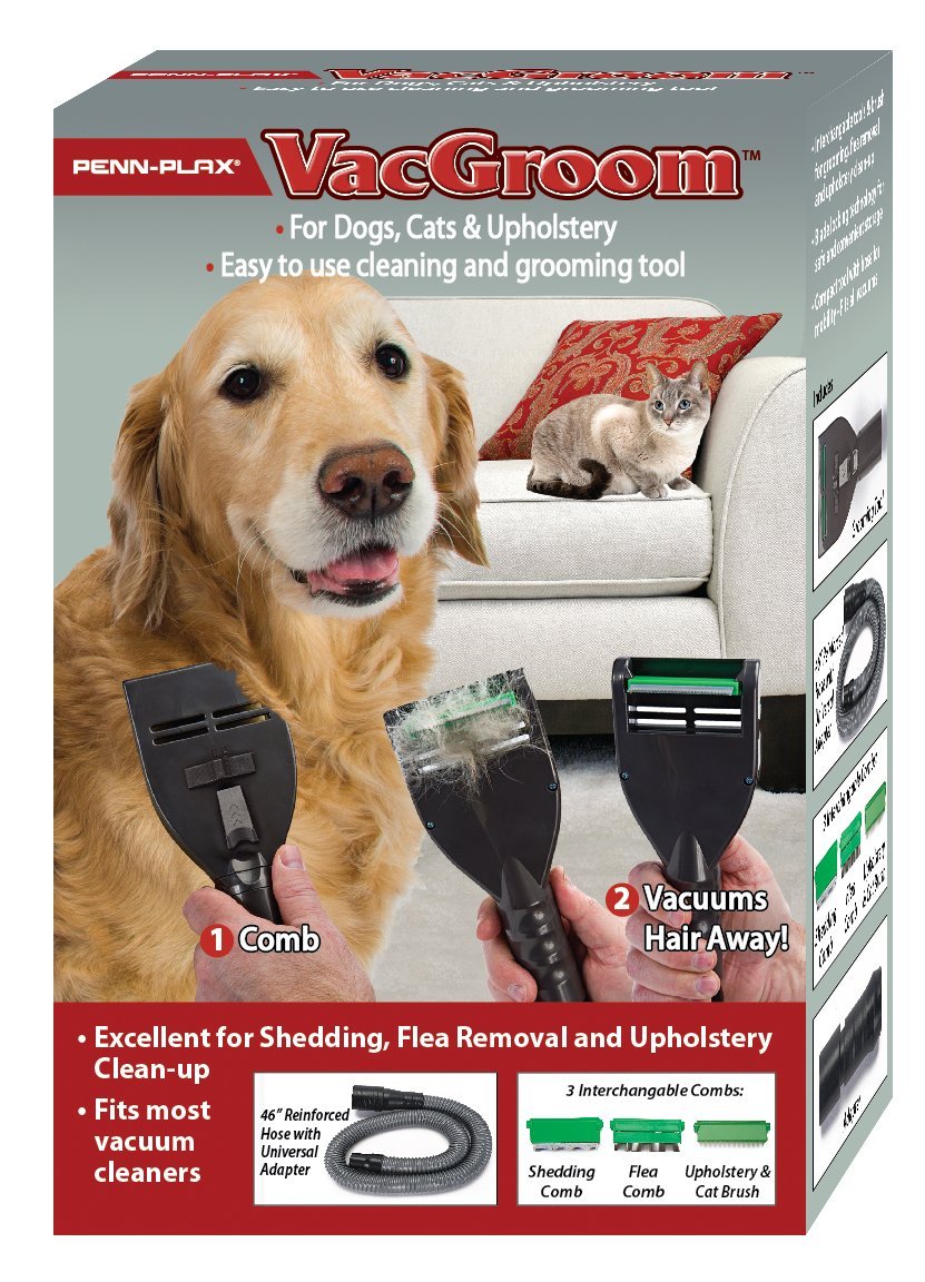 Penn-Plax DOGV1 VacGroom Cat And Dog Grooming System