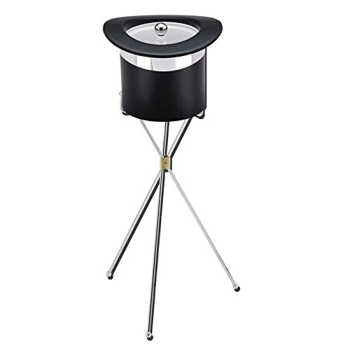 Picture of Kraftware Corp 63176 Top Hat with Chrome Band Bucket With Metal Stand