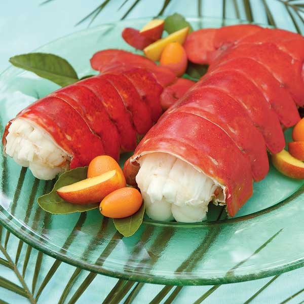 Picture of Lobster Gram M12T10 Ten North Atlantic Lobster Tails - 12-14 oz.
