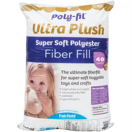Ultra Plush Fiberfill - 40 oz. FOB-MI