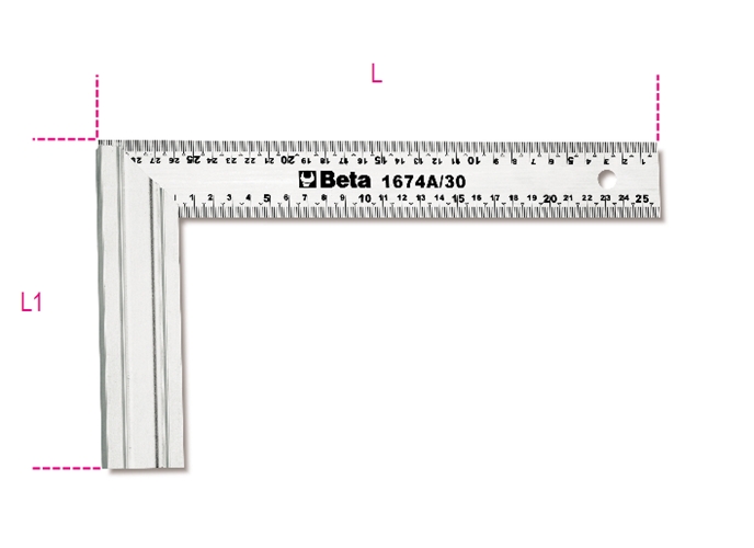 Picture of Beta Tools USA 016740130 1674 A-300-Carpenters Squares Blades