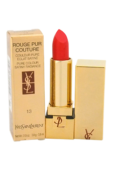 Picture of Yves Saint Laurent W-C-5213 Rouge Pur Couture Pure Colour Satiny Radiance Lipstick - No.13 Le Orange for Womens&#44; 0.13 oz