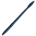KVD Perfect Plastics Bull Worm, 10 in. - Black Blue Flake