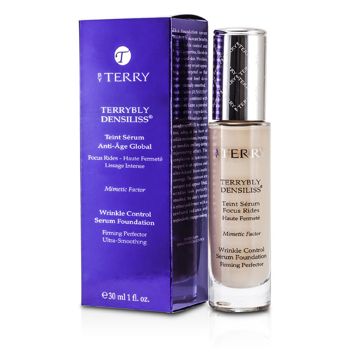 165145 No. 2 Cream Ivory Terrybly Densiliss Wrinkle Control Serum Foundation, 30 ml-1 oz -  By Terry