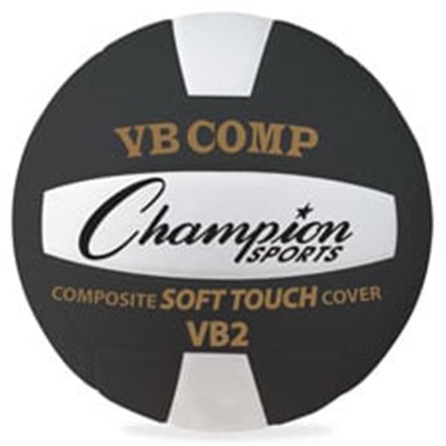 Champion Sports CSIVB2BK Official Size Volleyball
