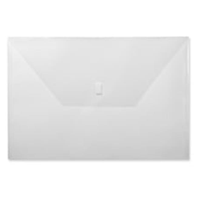 Oversized Poly Project Folders  Clear - 11 x 17 in.