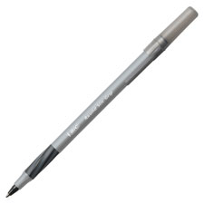 Picture of Bic BICGSMG361BK Round Stick Ballpoint Pen&#44; 36 Per Box