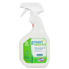 Picture of Clorox CLO00452CT Green Works Natural Bathroom Cleaner&#44; 12 Per Carton