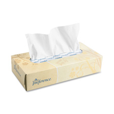 Preference Flat Box Facial Tissue- 30 Per Carton