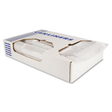 Picture of Heritage Bag HERZ6037HNR01 Standard High Density Coreless Roll Liners- 500 Per Carton - 30 x 37 x 0.51 mil