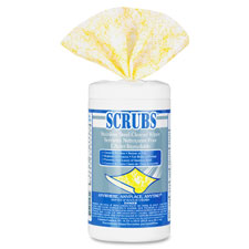 Scrubs Stainless Steel Cleaner Wipes, 6 Per Carton
