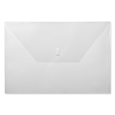Picture of Lion LIO60205CR Oversized Poly Project Folders&#44; Clear - 11 x 17 in.