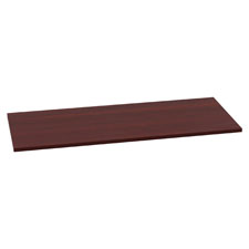 LLR59603 Quadro Sit & Stand Str Edge Mahogany Tabletop