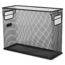 Mesh Hanging File Organizer - Black - Desktop Size - Extra Capacity