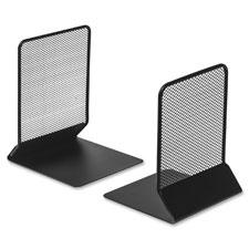 Picture of Lorell LLR84242 Mesh Bookends- 2 Pair