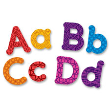 Picture of Learning Resources LRN7725 Upper & Lower Case Magnetic Letters- 82 Per Set