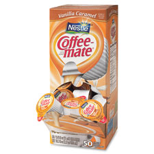 Picture of Nestle USA NES79129 Coffee-Mate Vanilla Caramel Liquid Creamers&#44; 50 Per Box