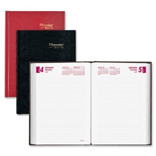 12-Month Daily Pocket Planner - Red