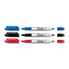 Sharpie Twin-Tip Markers- 4 Per Pack